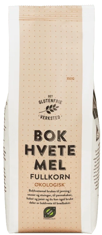 Det Glutenfrie Verksted Bokhvetemel 350g