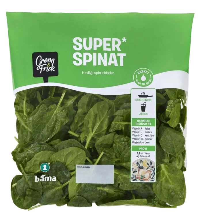 Spinat 200g Grønn&Frisk
