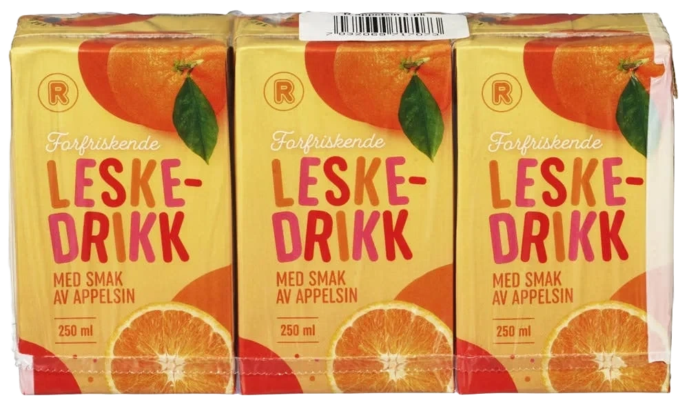 Appelsin 3 stk, 0,75 l
