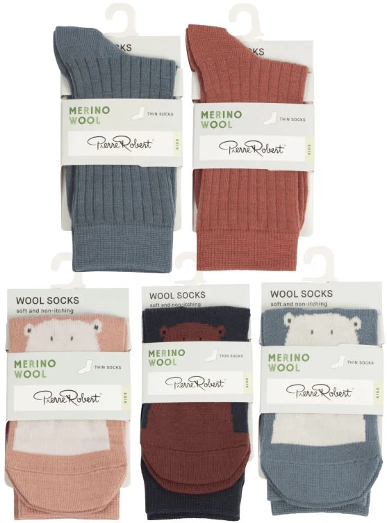 Wool Socks Kids Mix 21 29-32 Pierre-Robert