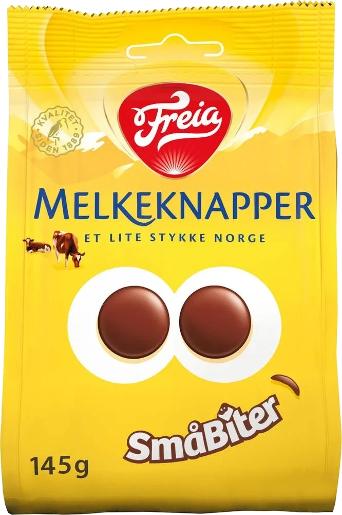 Melkeknapper Småbiter