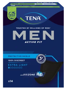 Tena Men Active Fit Shield, 14stk