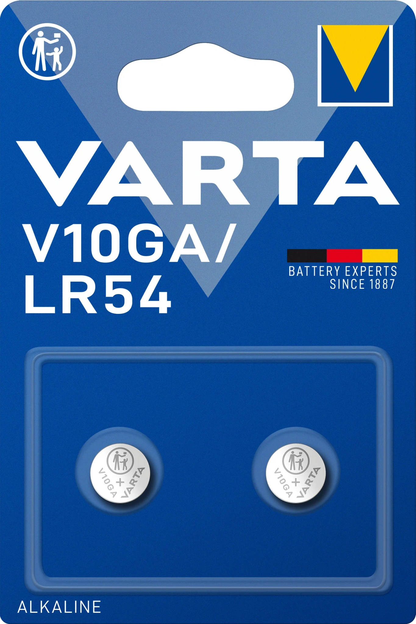 Batteri Alkaline V10GA/LR54 2-pack