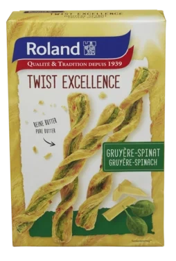 Brødpinner Gruyère Spinat 100g Twist Excellence Roland