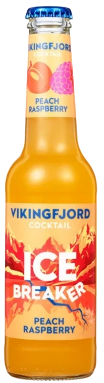Vikingfjord Ice Breaker Peach 0,275l flaske