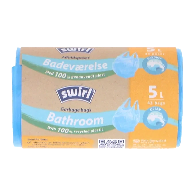 Avfallspåsar Handtag 5 L 45-pack