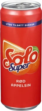 Solo Super Rød Appelsin 0,33l boks