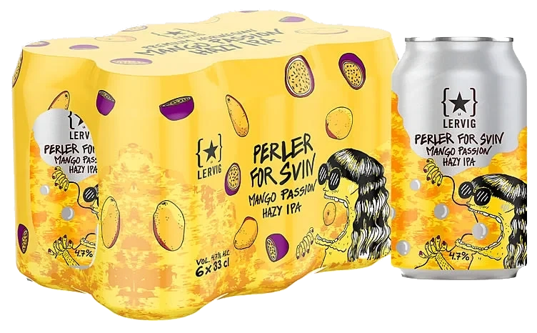 Perler for Svin Mango Passion 0,33l boks 6pk