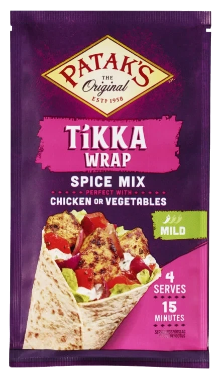 Tikka Kryddermix til Wrap 25g Patak's