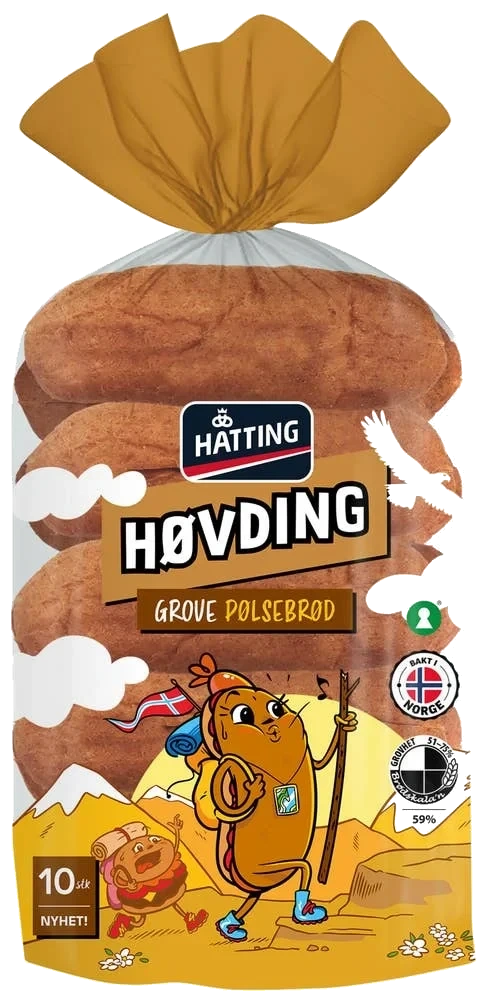 Grove pølsebrød