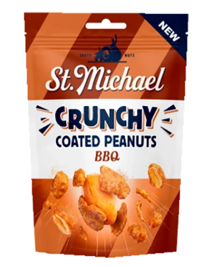 Crunchy Coated Peanuts BBQ 100g