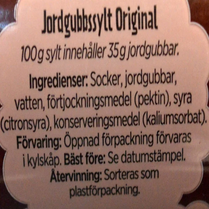 Jordgubbssylt Refill