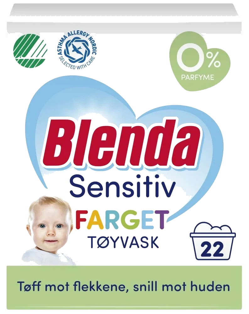Sensitiv farget 950 g