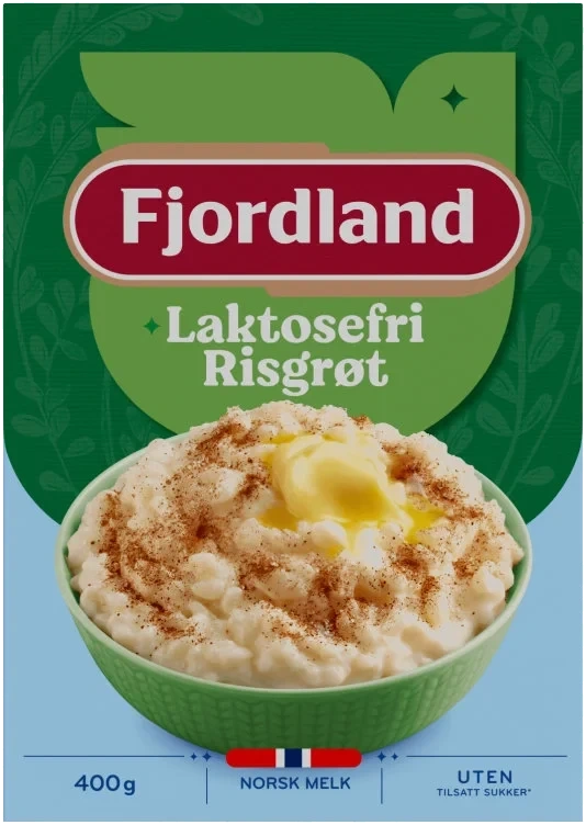 Fjordland Laktosefri Risgrøt 400g