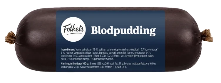 Blodpudding 400g Folkets