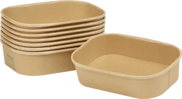 Box Brick Medium Pap/pla Brun500ml