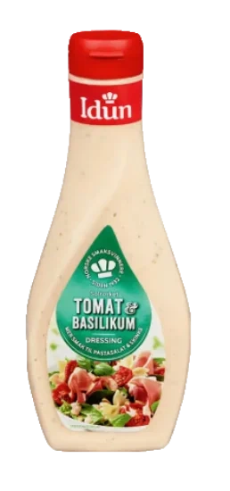 Tomat & Basilikum Dressing 450g