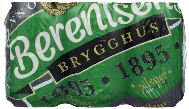1895 Pilsner 0,33lx6 boks Berentsens