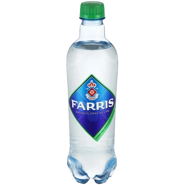 Farris Lime 0,5l flaske