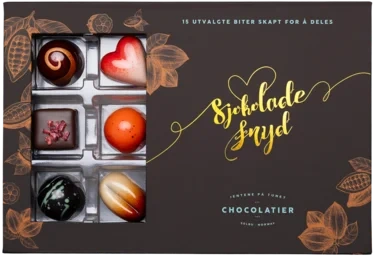 Sjokoladefryd 15biter 180g Jentene På Tunet