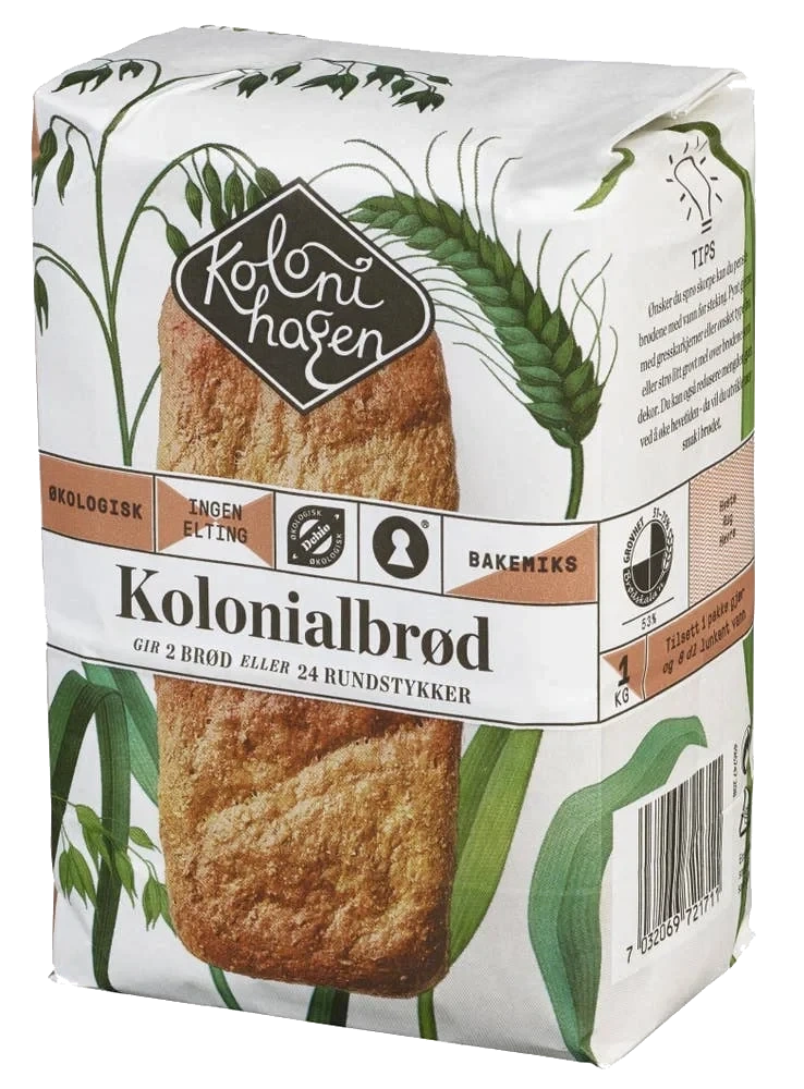 Brødmiks kolonialbrød