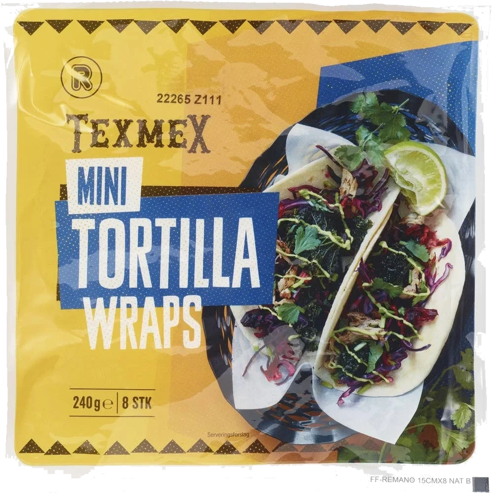 Mini tortilla hvete