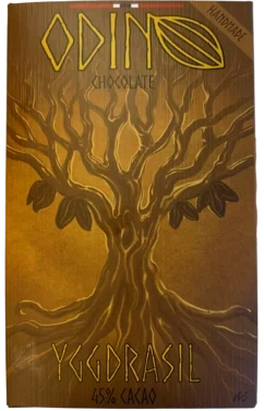 Yggdrasil, Melkesjokolade, 45% Cacao