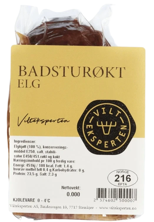 Edelvilt Badsturøkt Elg i Bit