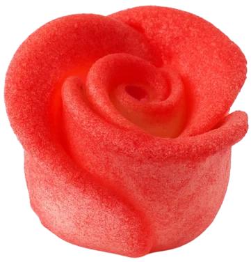 Marsipanrose Ingrid Lys Rød 11g, 36 stk