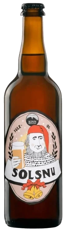 Kinn Solsnu Juleøl 0,75l flaske