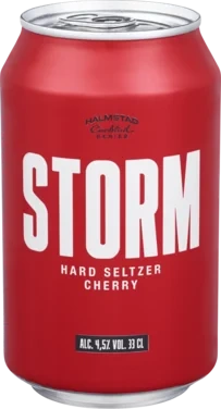 Storm Hard Seltzer Cherry 33cl