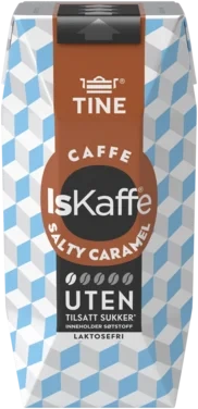 Iskaffe Caramel Salty uten 330ml Tine