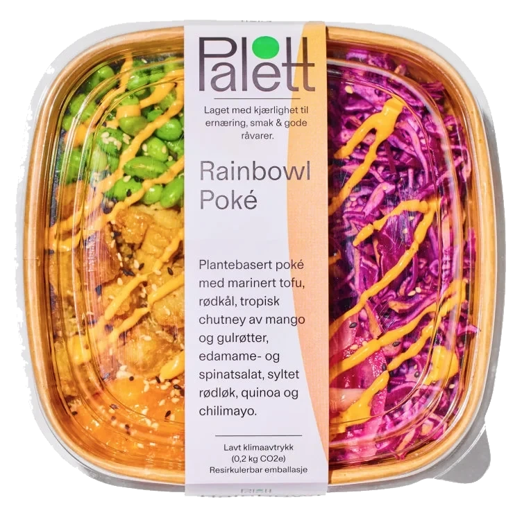 Rainbowl Poké 345g Palett