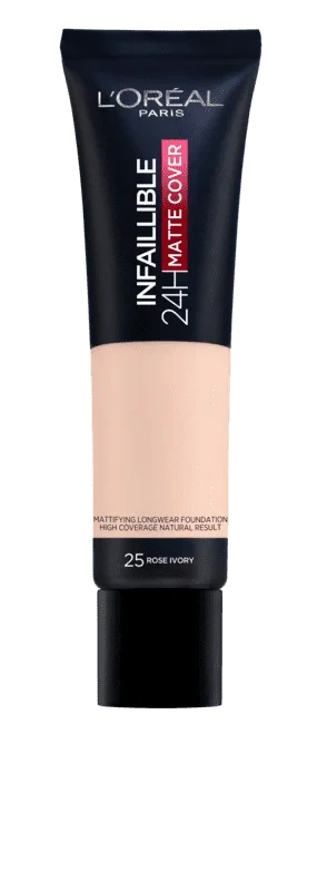 Loreal Infaillible 32 H Matte Cover Rose Ivory 25