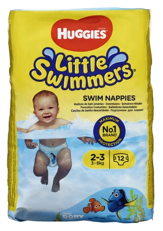 Little Swimmers Nr.2-3 12stk Huggies