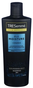 Tresemmé Shampoo Rich Moisture 400ml For Tørt og Skadet Hår