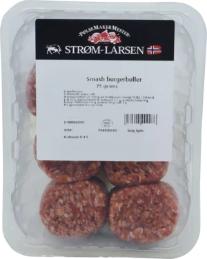 Smash Burgerboller 450g Strøm-larsen