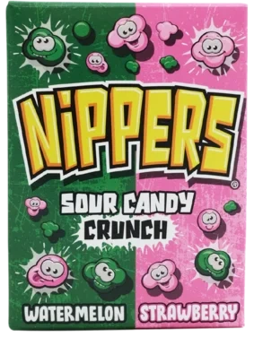 Zed Candy Nippers Watermelon & Strawberry Box 50g