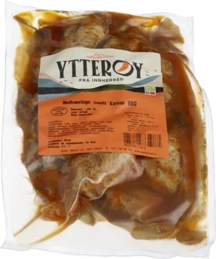 Mellomvinge Confit Korean Bbq 4,8 kg