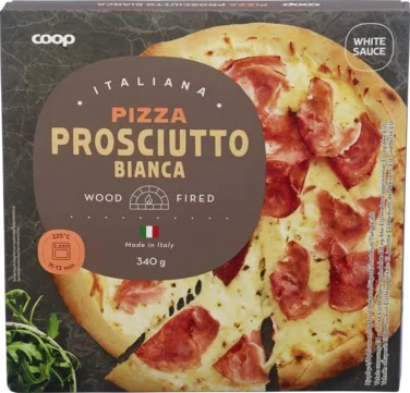 Pizza Prosciutto Bianca