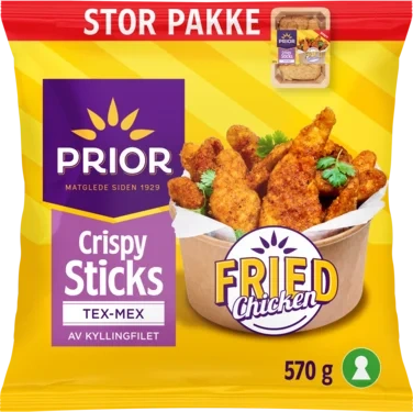 Crispy Chicken Sticks 570g Prior