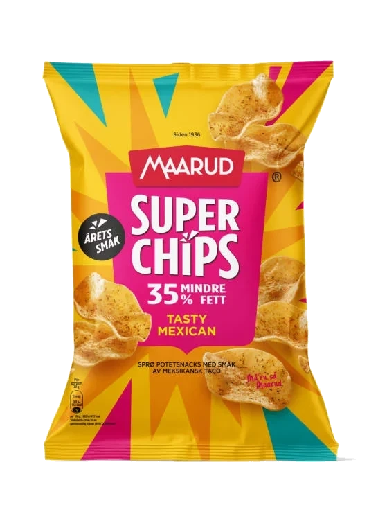 Superchips Tasty Mexican 140g Maarud