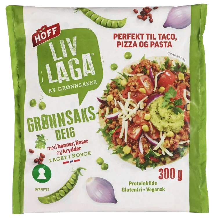 Hoff Liv Laga Grønnsaksdeig 300g