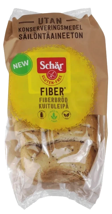 Fiberbrød Intergrale Gl.Fri 330g Schär