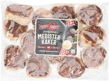 ¤Toten Kjøtt Medisterkaker 750g Toten Kjøtt 750g