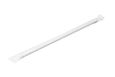 Singlewrapped Papirsugerør 204mm 7.3mm Diameter