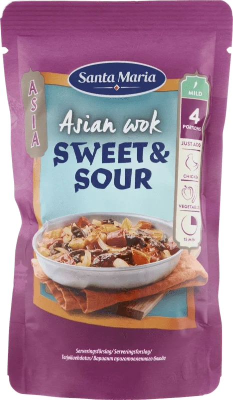Santa Maria Asian Wok Santa Sweet & Sour 150g