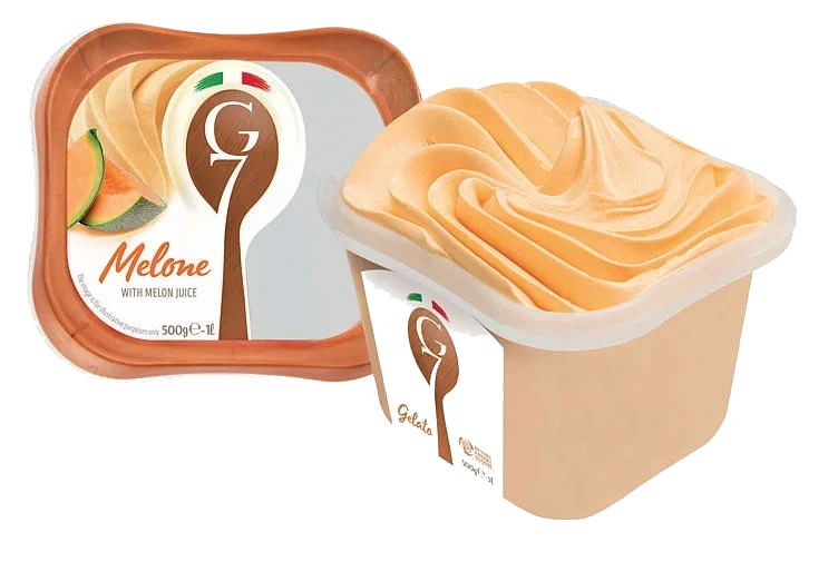 Melone 1l G7 Ekte Italiensk Iskrem