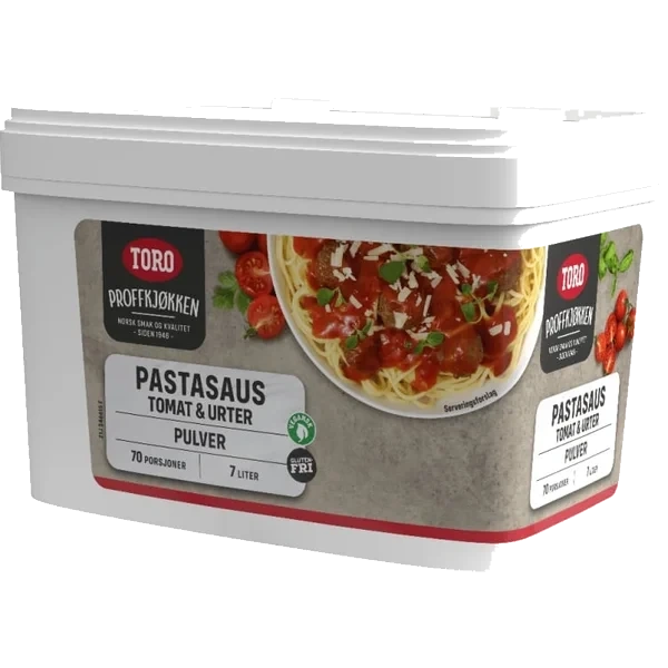 Toro Pastasaus Basilikum&Ost 645g