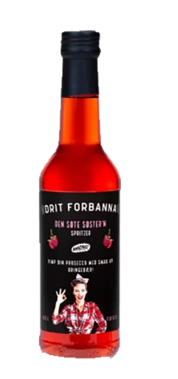 Spritzer Den Søte Søsteren Bringebær 350ml